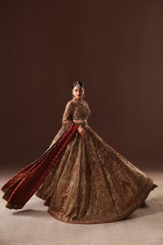 Reviving Tradition - Red Bridal Couture