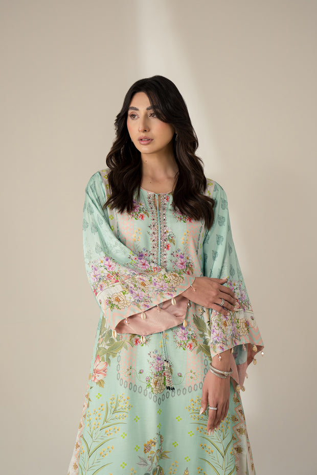 Floral Boho Glam Kaftan (D-3)