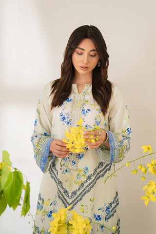 Hilly Floral Tassel Kaftan Set (D-4)