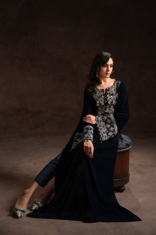 Statement Navy Kaftan (D-05)