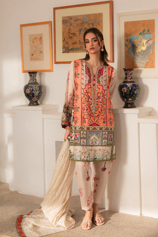 Modern Mughal Kurta Shalwar Set (D-02)