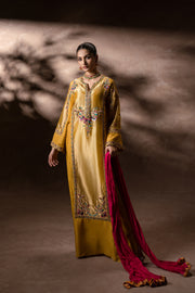 Golden Garden Kaftan Set (D-11)