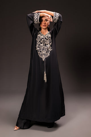 Monochrome Kaftan Set (D-02)