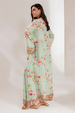 Mint Bloom Kaftan (D-17)