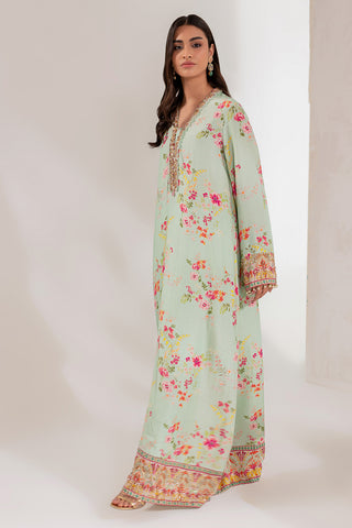 Mint Bloom Kaftan (D-17)