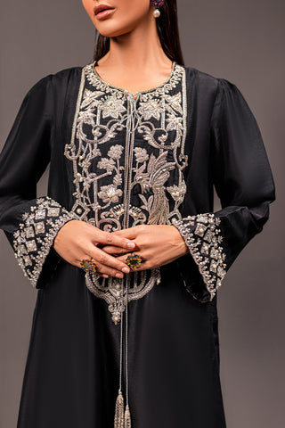 Monochrome Kaftan Set (D-02)